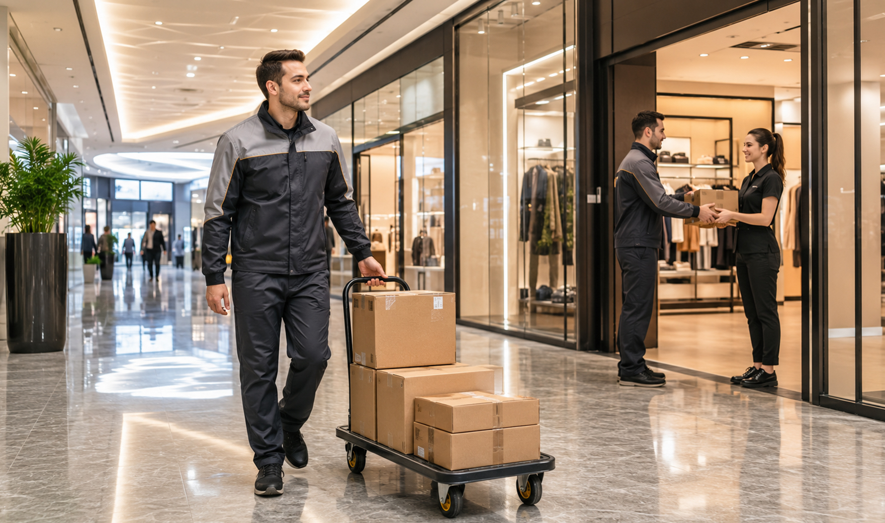 AVM İçi Kargo Dağıtımı